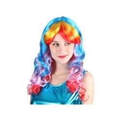Peluca Adulto Party Queen Colorful
