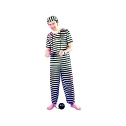 Disfraz Preso para Hombre Talla XL